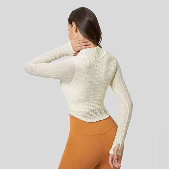 Square Neck Long Sleeved Top - Picture 2 of 4